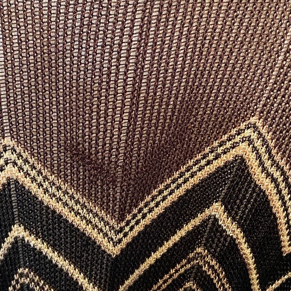 Chico’s Travelers Collection Cardigan Size 3 Zigzag - Picture 6 of 11